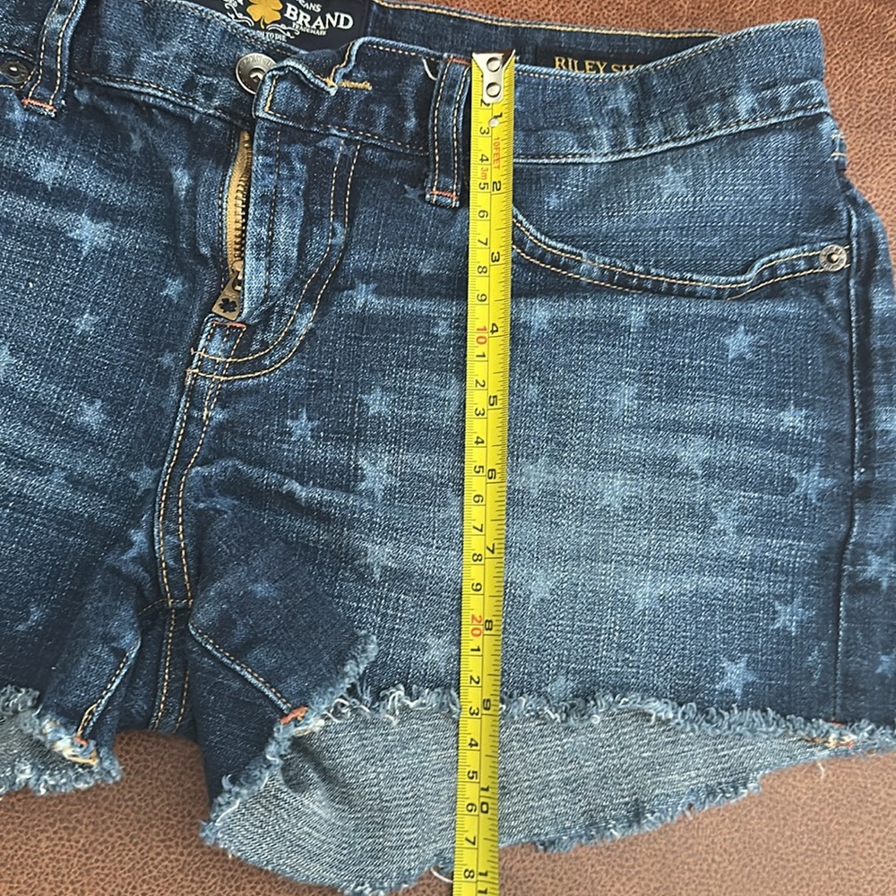Women’s Lucky Brand Stars and Stripe jean shorts size 29 - Picture 4 of 5